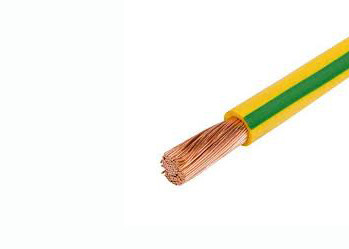 Single Strand Copper Cable , 10 Sq Mm Copper Cable 112 Kg / Km Net Weight