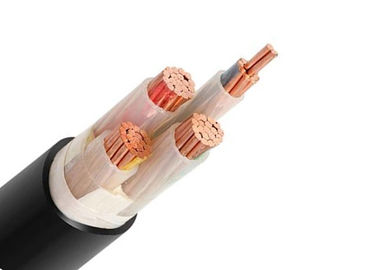 0.6/1 KV 3+1/2 Kern-kupfernes Kabel, LV-Stromkabel XLPE isolierte PVC umhülltes elektrisches Kabel