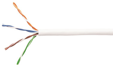 Kupferner Ethernet Lan Cat5e UTP 4 Paare 24 AWG-Lehre bloße kupferne Netz-Kabel-1000 Ft im Zugkasten