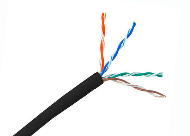 Lan-Ethernet-Kabel Kupfer Cat5e im Freien 4 Paare UTP-Netz-Kabel-305 m im Zugkasten