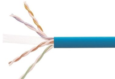 Horizontale feuerbeständige niedrige Rauch-Kabel, 4 Paare der Kategorien-6 Ethernet-Kabel-