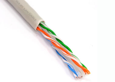 Lan-Kabel-festes bloßes kupfernes Netz-Kabel Ethernet Cat6A UTP