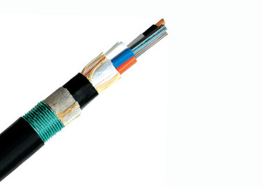 Doppeltes Jacken-Monomode--gepanzertes LWL - Kabel, Optiknetz-Kabel der Faser-GYTY53